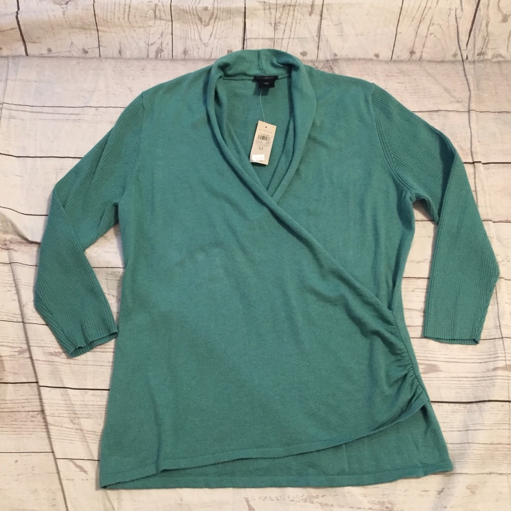 NWT Ann Taylor Wrap Sweater